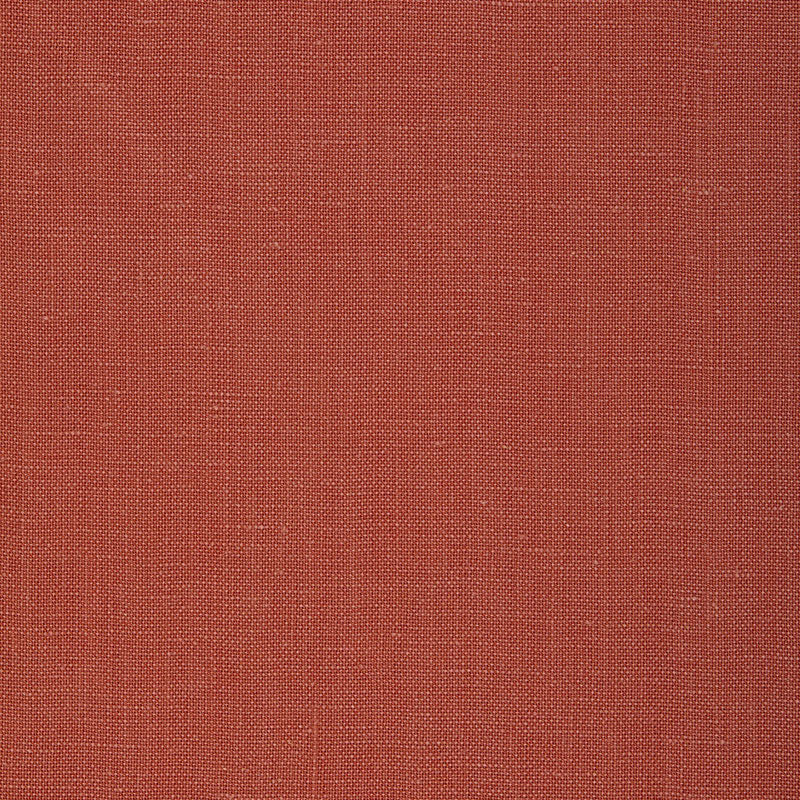 Schumacher Gweneth Linen Tomato Red Fabric 50828