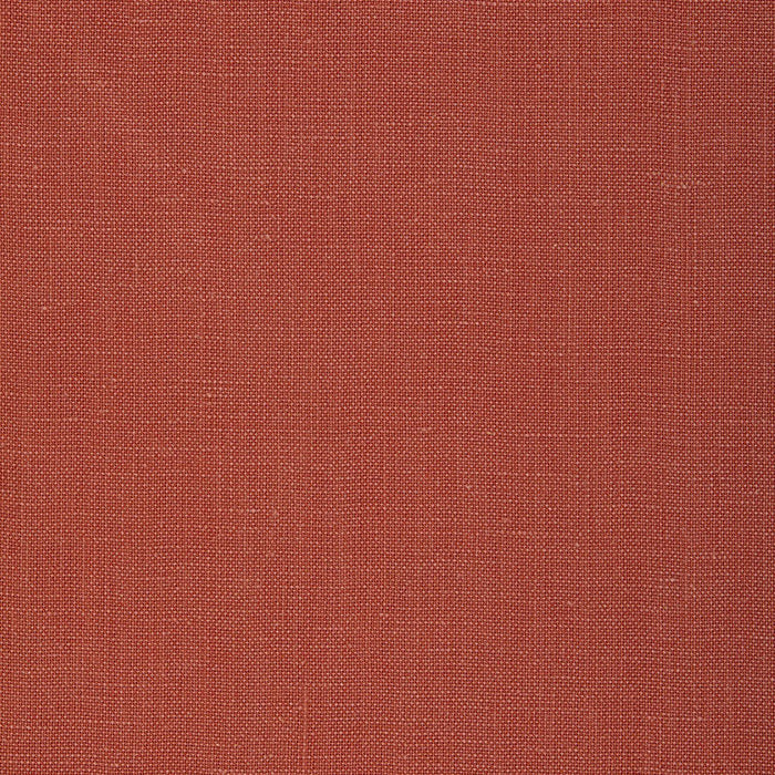 Schumacher Gweneth Linen Tomato Red Fabric Sample 50828