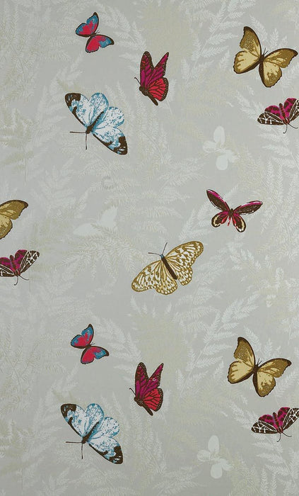 Nina Campbell Farfalla 01 Wallpaper NCW4010-01