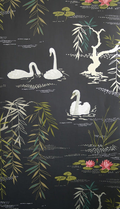 Nina Campbell Swan Lake 04 Wallpaper NCW4020-04