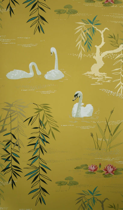 Nina Campbell Swan Lake 05 Wallpaper NCW4020-05