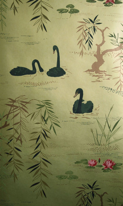 Nina Campbell Swan Lake 07 Wallpaper NCW4020-07