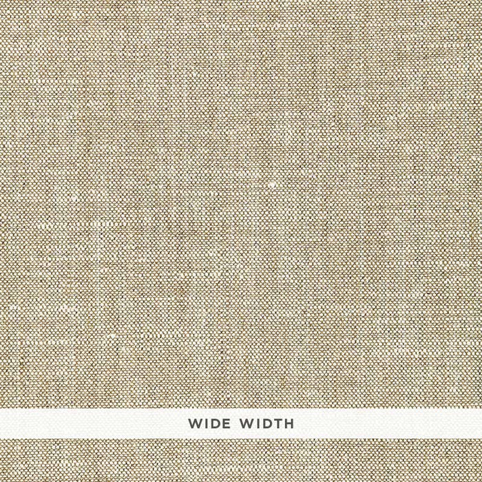 Schumacher Liege Linen Oatmeal Wallpaper 529822