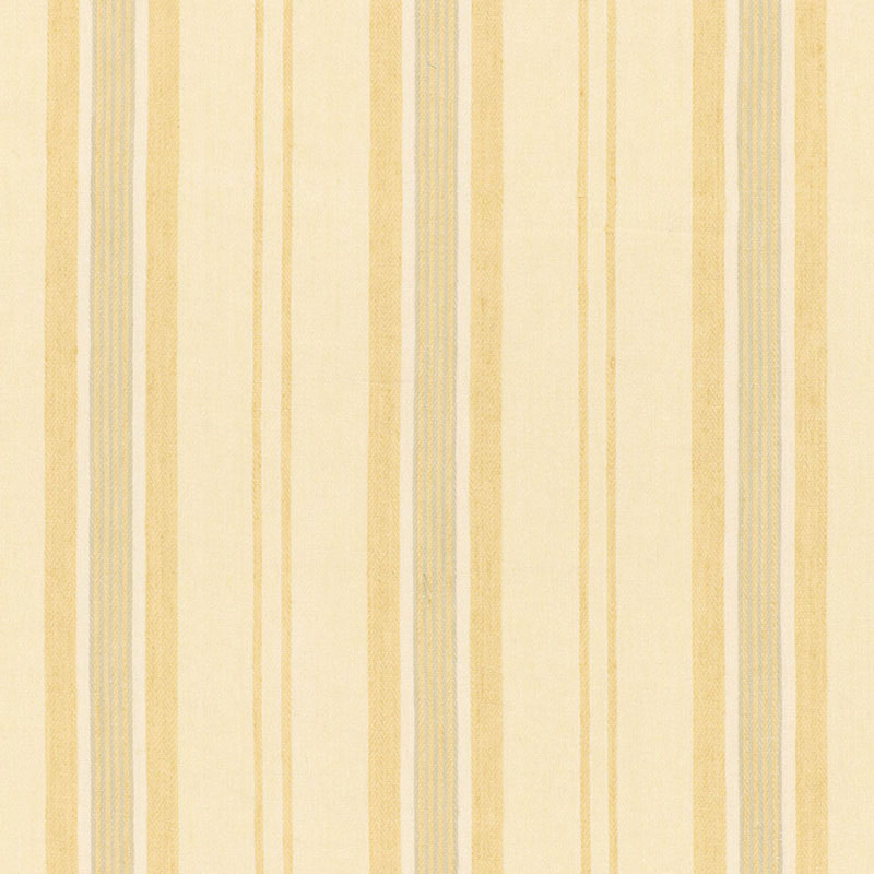 Schumacher Sagaponic Linen Stripe Sisal Fabric 54151