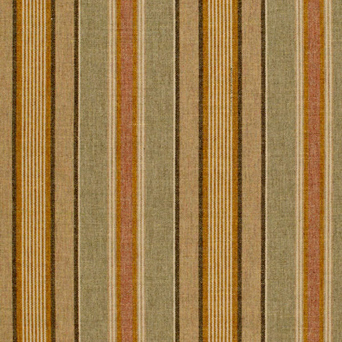 Schumacher Edgemere Stripe Mist Fabric Sample 54202