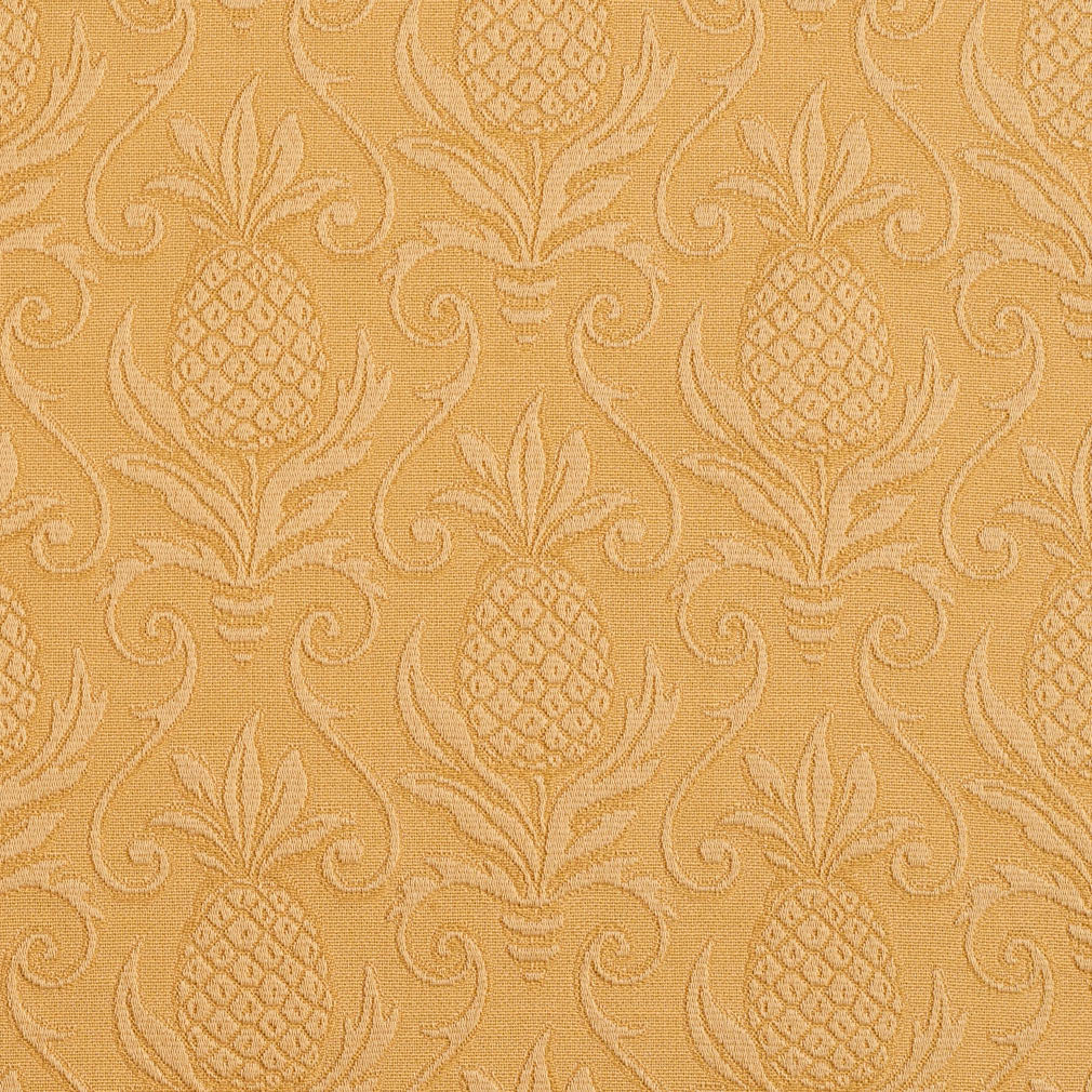 Charlotte Gold/pineapple Fabric Sample 5524