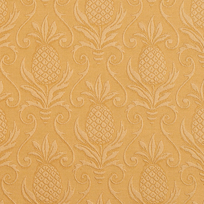 Charlotte Gold/pineapple Fabric Sample 5524