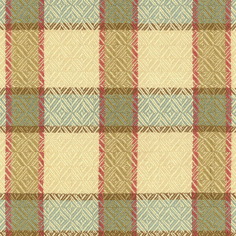 Schumacher Chesterfield Plaid Cottage Fabric 55330