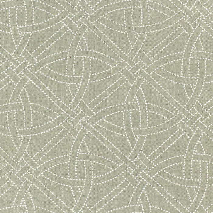 Schumacher Durance Embroidery Mineral Fabric 55693