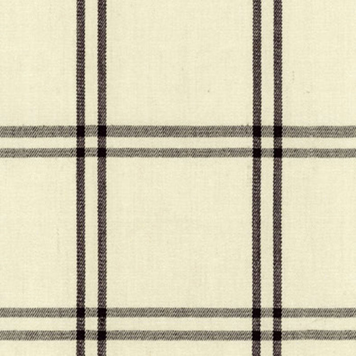 Schumacher Luberon Plaid Raven Fabric Sample 55714