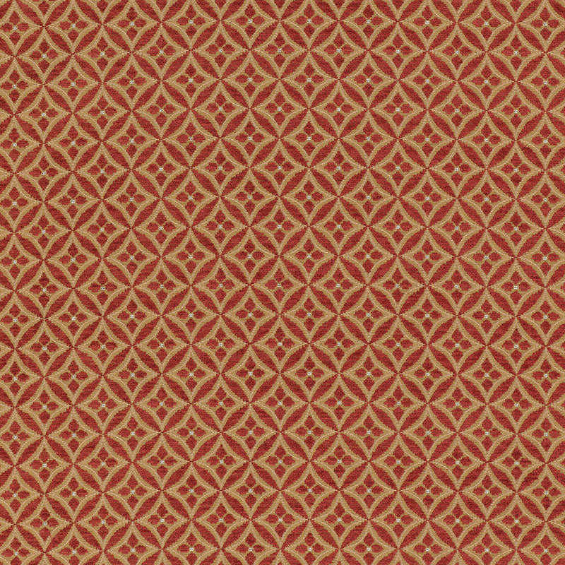 Schumacher Martine Weave Rosewood Fabric 55721