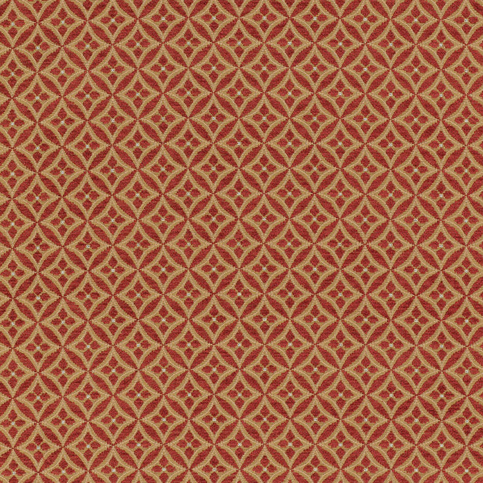 Schumacher Martine Weave Rosewood Fabric 55721