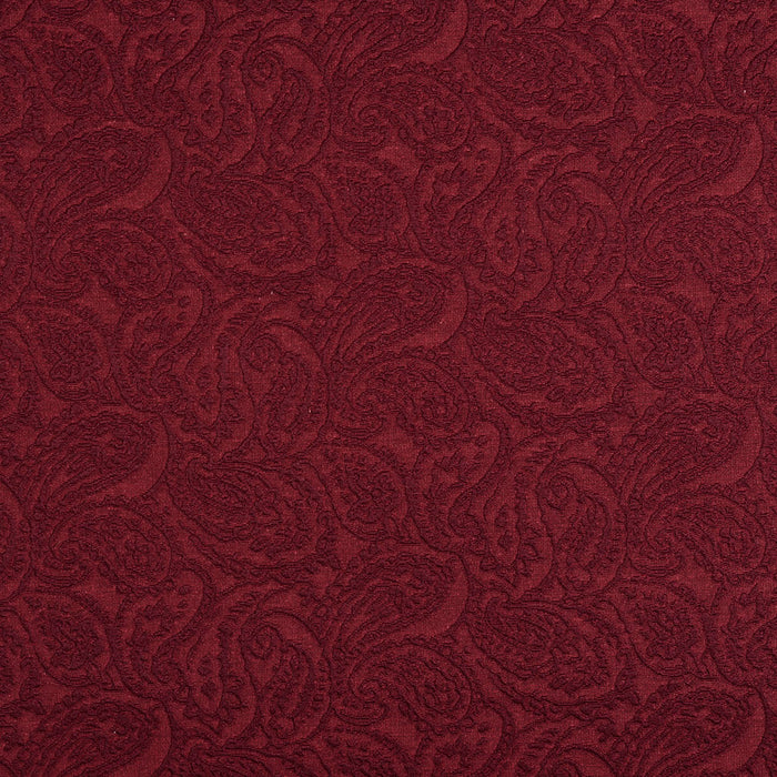 Charlotte Wine/paisley Fabric Sample 5572