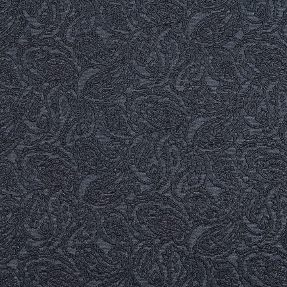 Charlotte Delft/paisley Fabric Sample 5574