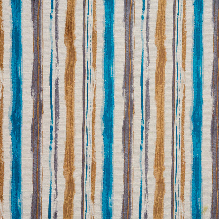 Charlotte Lagoon Stripe Fabric Sample 5750