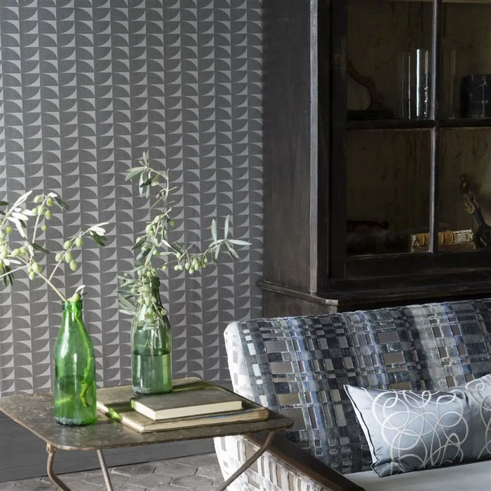 Designers Guild Laroche Graphite Wallpaper PDG691/05