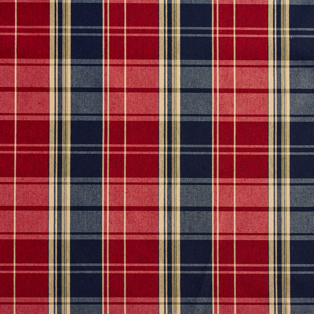 Charlotte Port Plaid Fabric Sample 5801