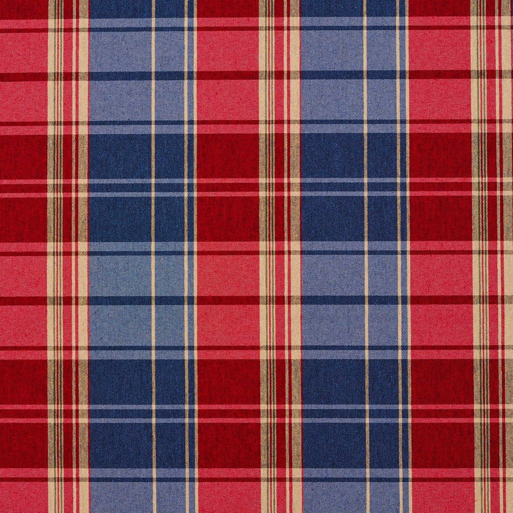 Charlotte Patriot Plaid Fabric 5804