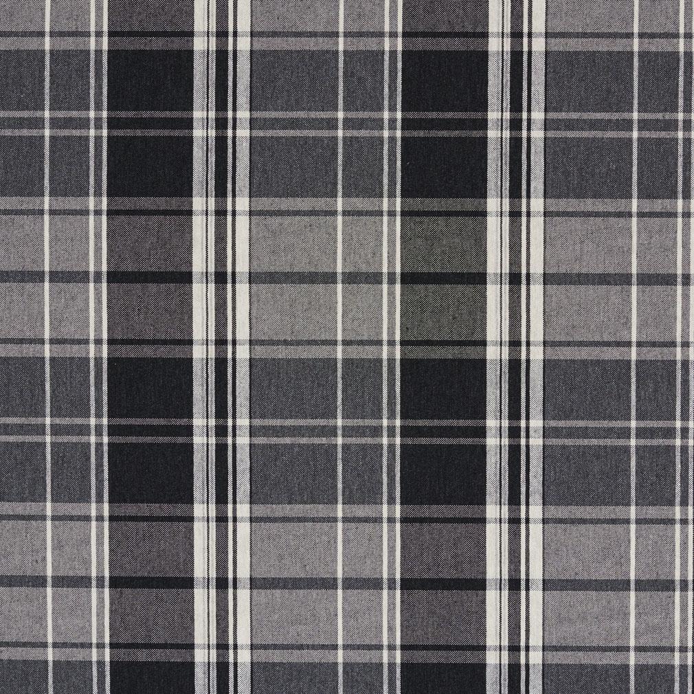 Charlotte Onyx Plaid Fabric 5805