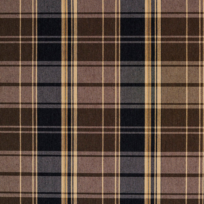 Charlotte Espresso Plaid Fabric 5807