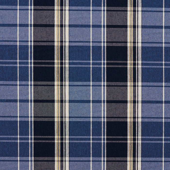 Charlotte Cobalt Plaid Fabric 5809