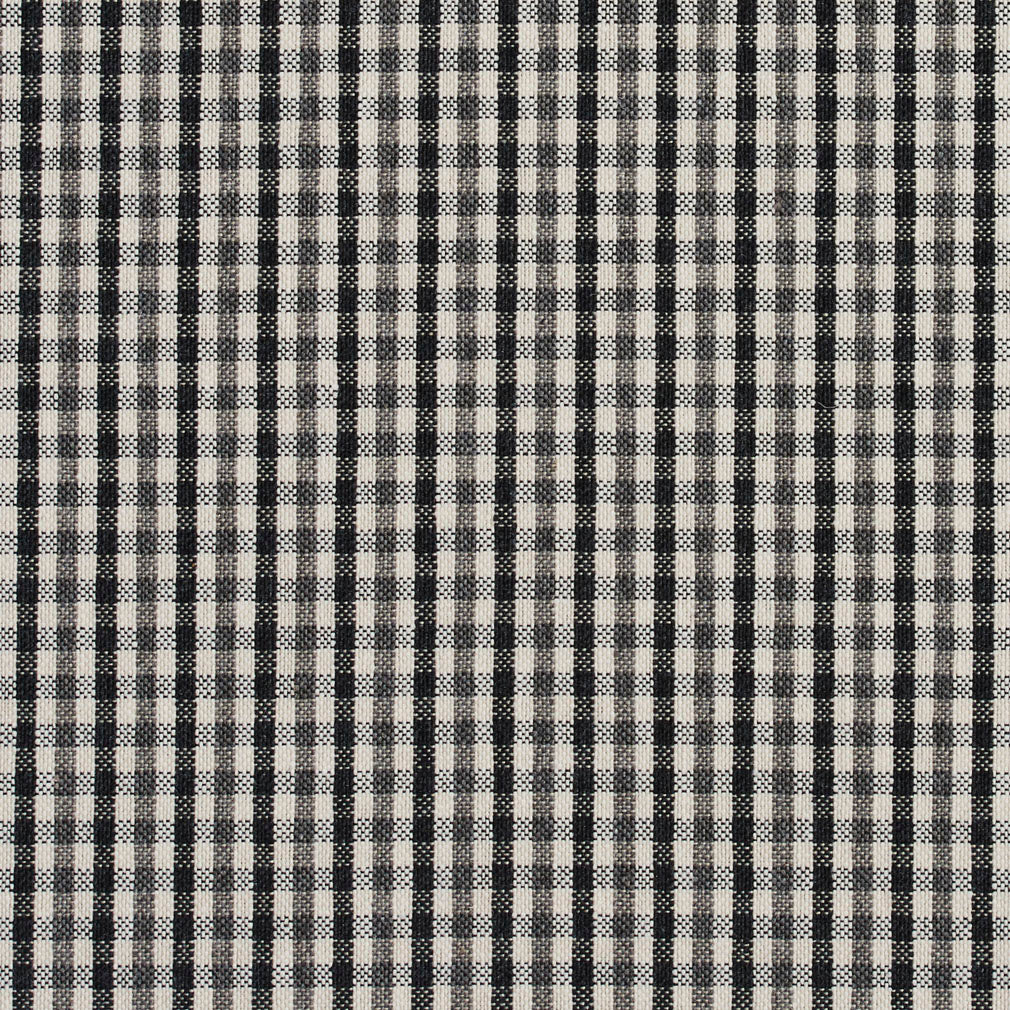 Charlotte Onyx Check Fabric Sample 5815