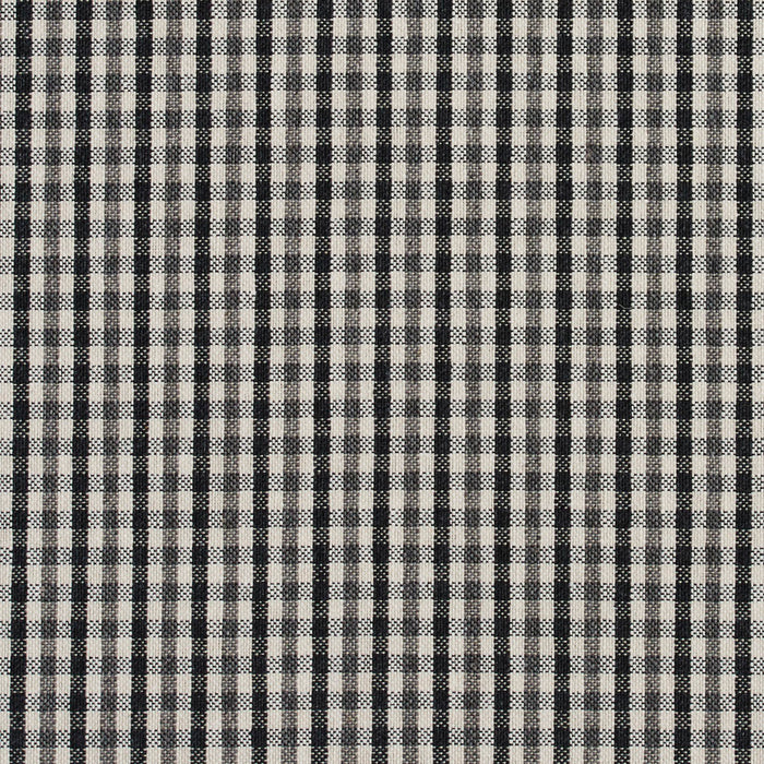 Charlotte Onyx Check Fabric Sample 5815