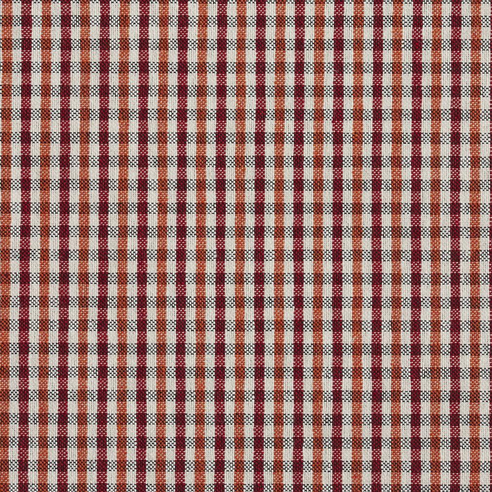 Charlotte Spice Check Fabric Sample 5816