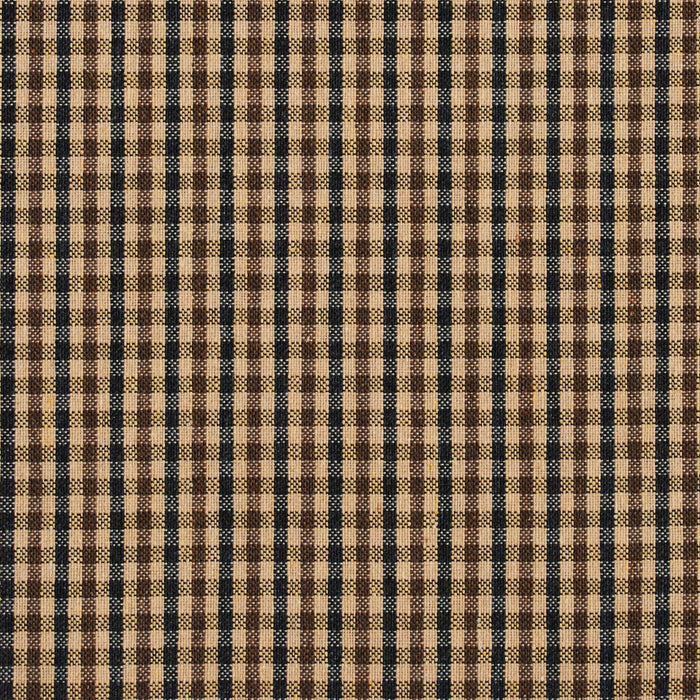 Charlotte Espresso Check Fabric Sample 5817