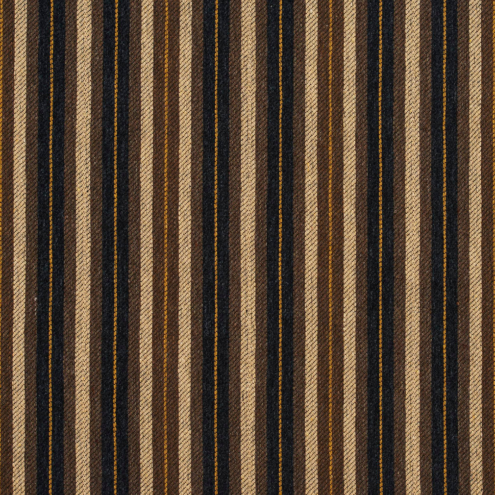 Charlotte Espresso Stripe Fabric 5827