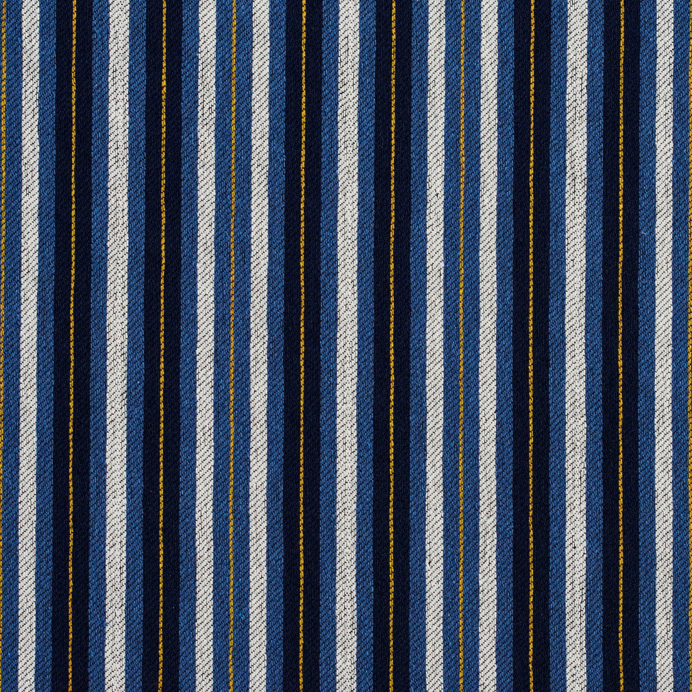 Charlotte Cobalt Stripe Fabric Sample 5829