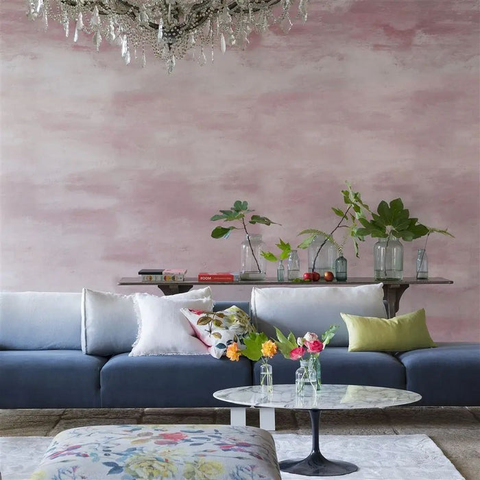 Designers Guild Cielo Pale Rose Wallpaper PDG677/06