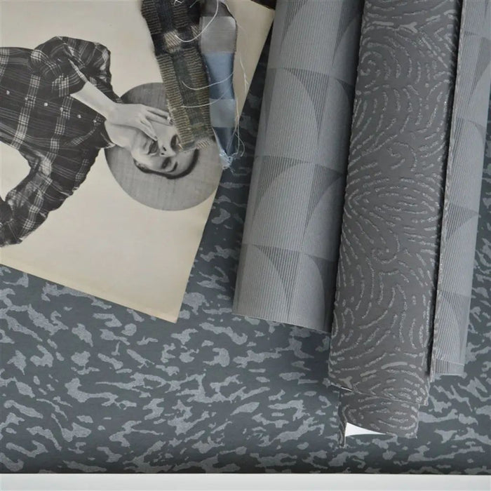 Designers Guild Laroche Graphite Wallpaper PDG691/05