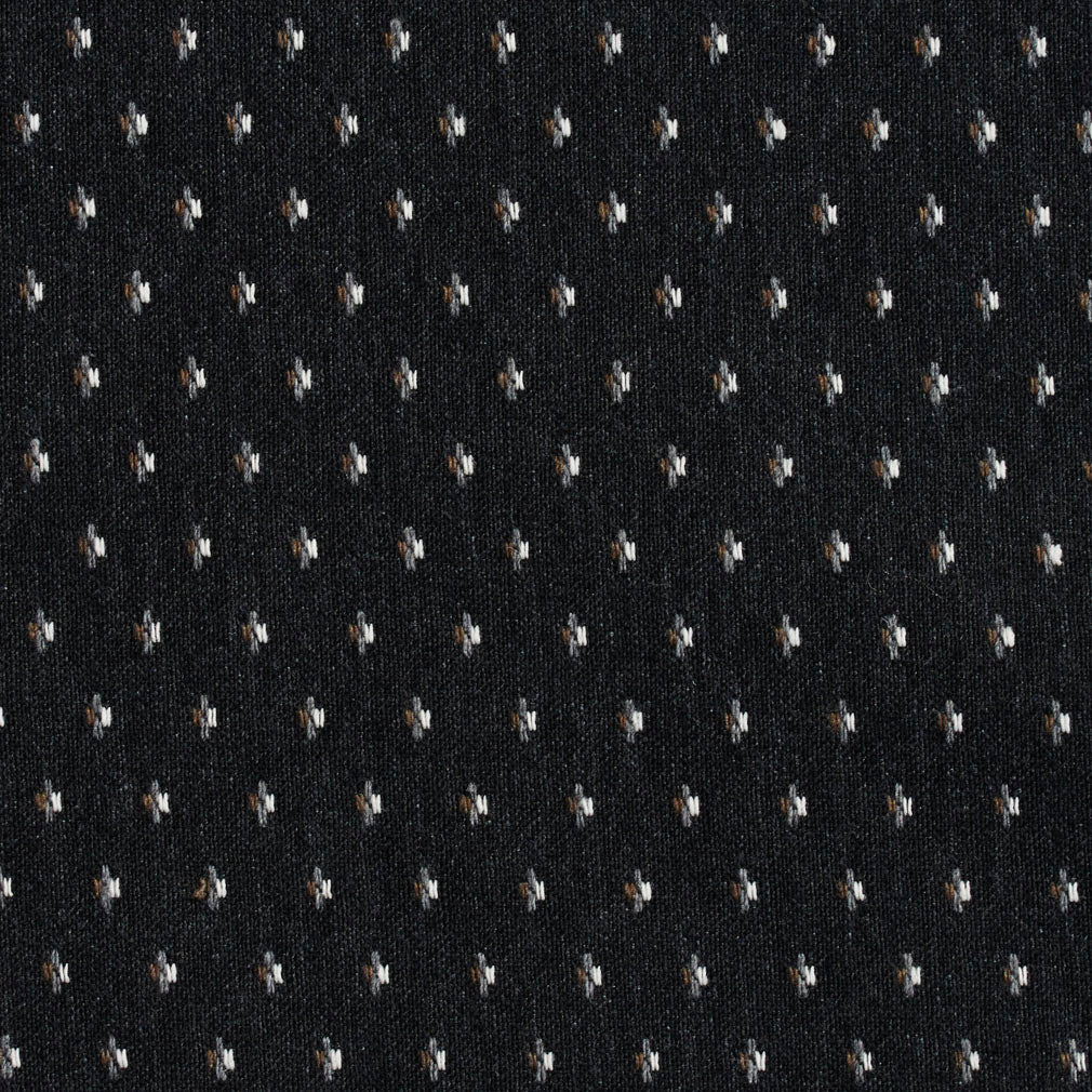 Charlotte Onyx Dot Fabric Sample 5835