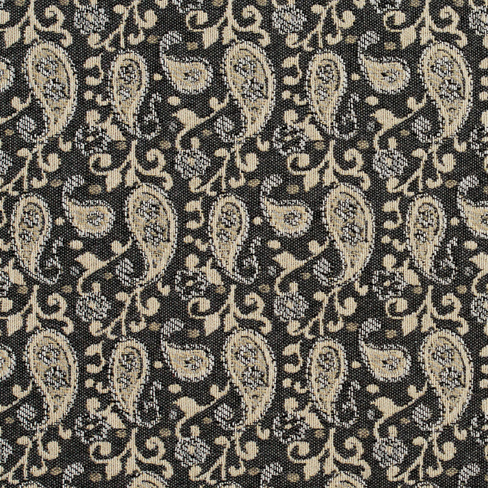 Charlotte Sterling Paisley Fabric Sample 5840