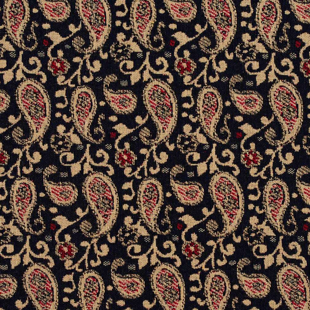 Charlotte Port Paisley Fabric 5841