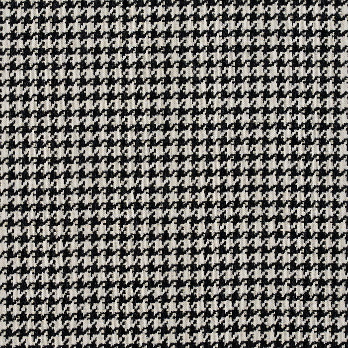 Charlotte Onyx Houndstooth Fabric 5854