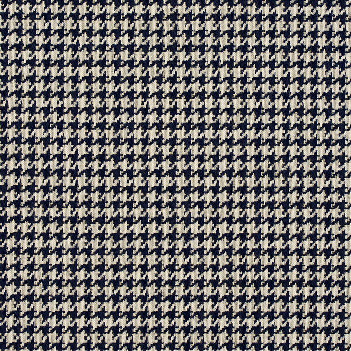 Charlotte Cobalt Houndstooth Fabric 5859