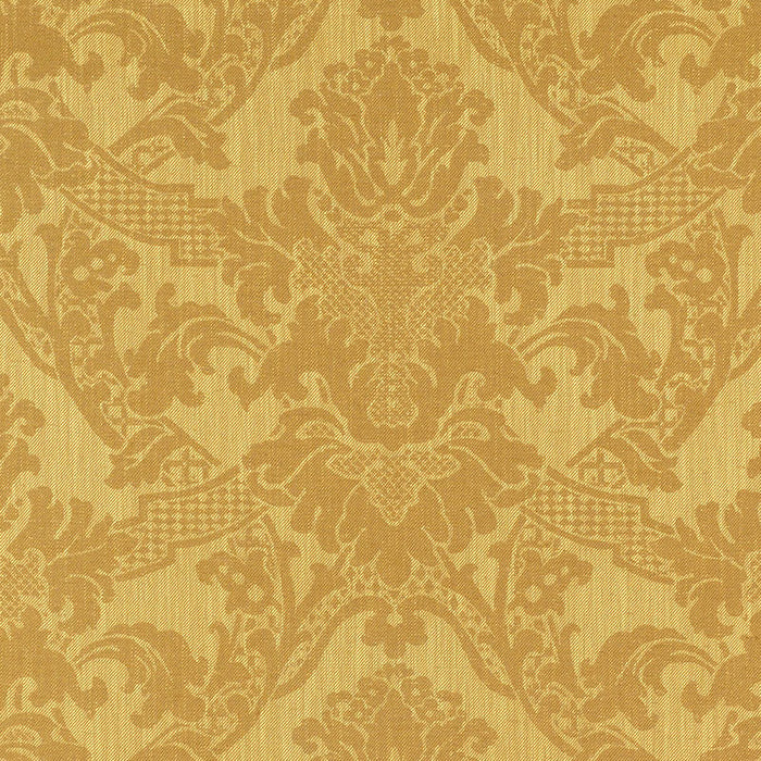 Schumacher Grove Park Damask Hickory Fabric Sample 60084