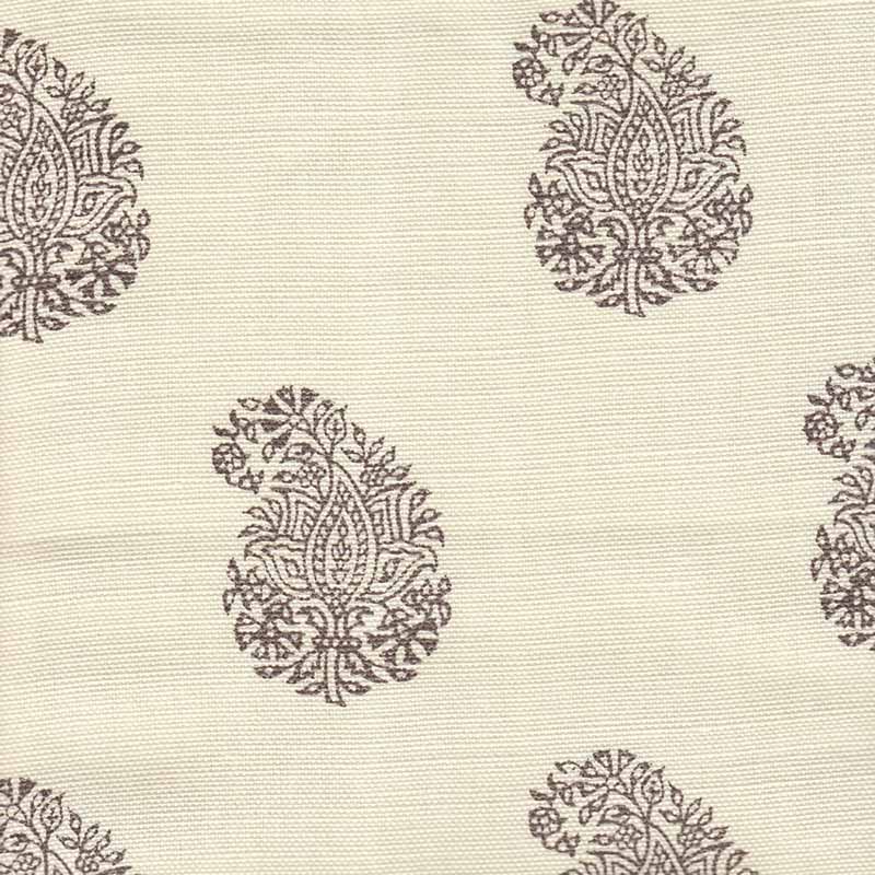 China Seas Bangalore Paisley Brown Fabric 6040-03