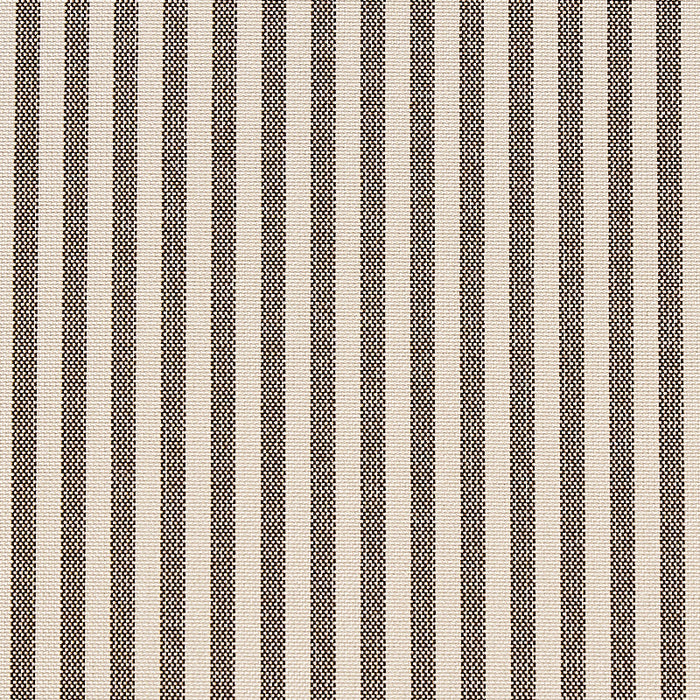 Schumacher Charee Silk Stripe Brown Fabric Sample 60922