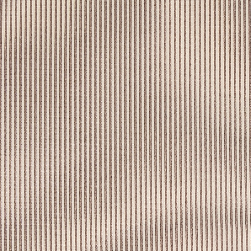 Schumacher Charee Silk Stripe Brown Fabric 60922