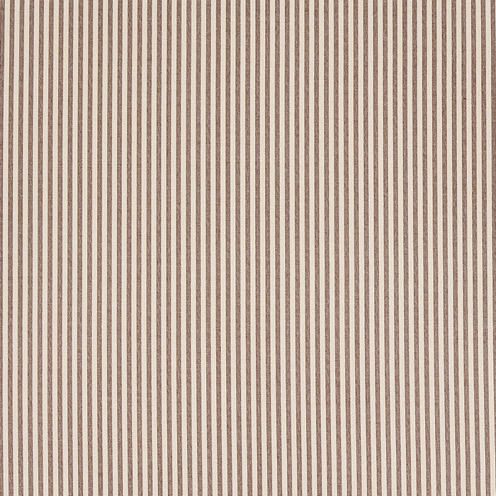 Schumacher Charee Silk Stripe Brown Fabric Sample 60922