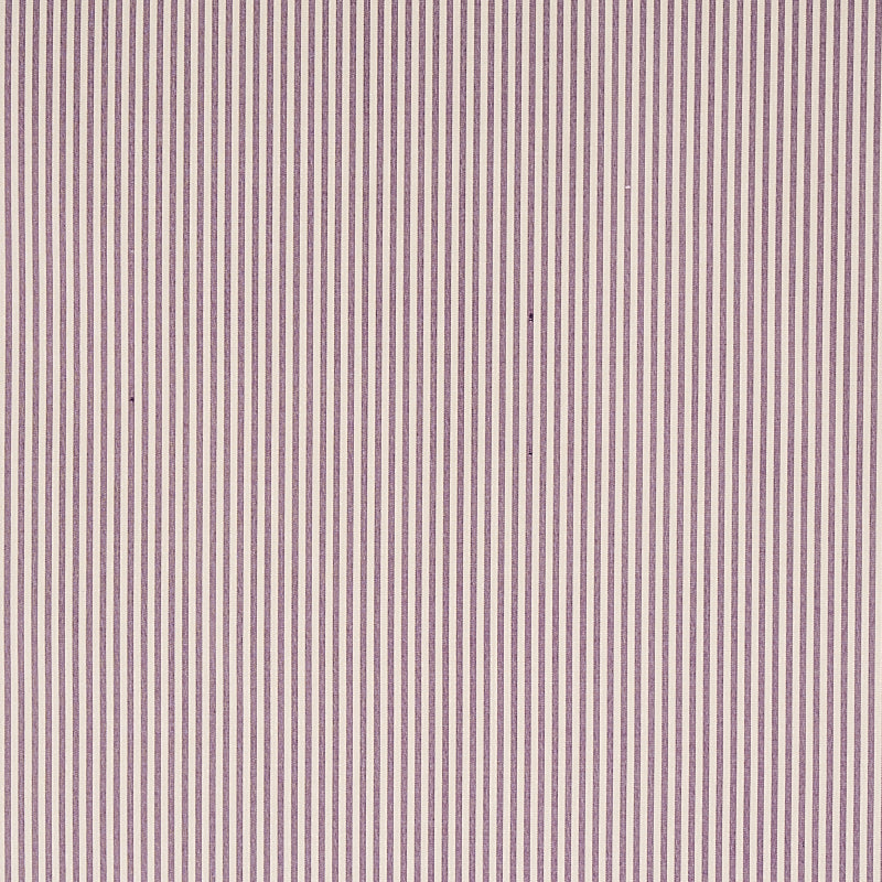 Schumacher Charee Silk Stripe Aubergine Fabric 60923