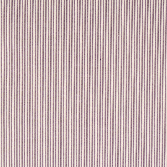 Schumacher Charee Silk Stripe Aubergine Fabric Sample 60923