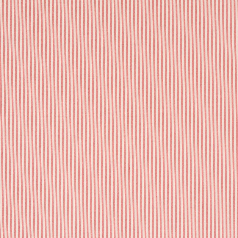 Schumacher Charee Silk Stripe Red Fabric 60924