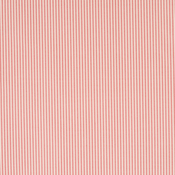 Schumacher Charee Silk Stripe Red Fabric 60924