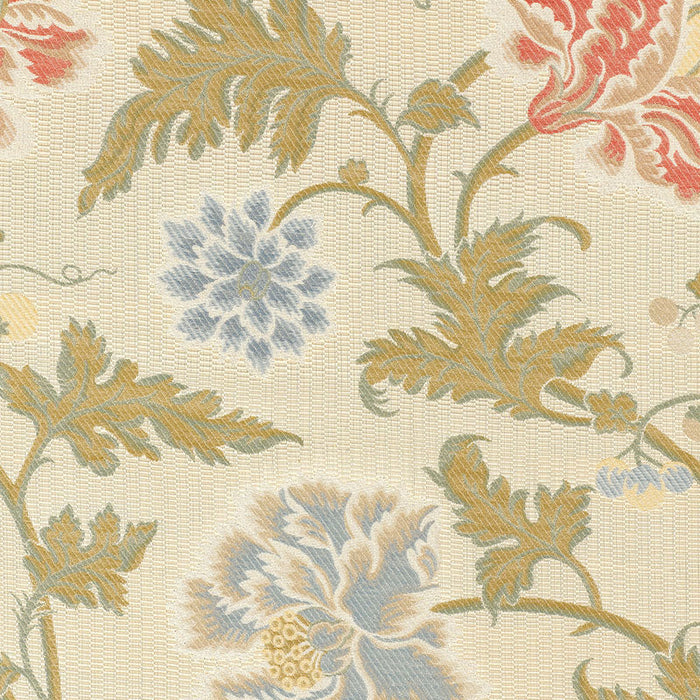 Schumacher Lampasso Flori Berry Fabric Sample 62192