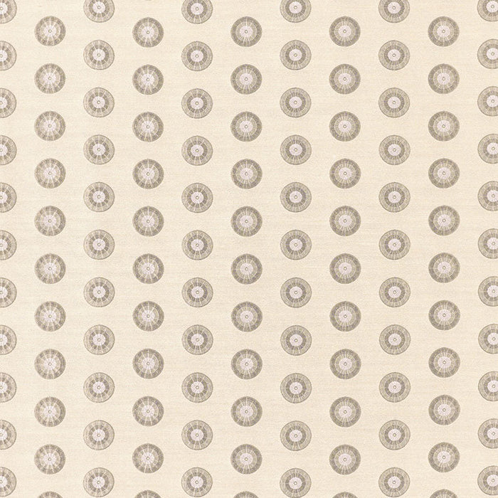 Schumacher Shibori Circle Ermine Fabric Sample 62242