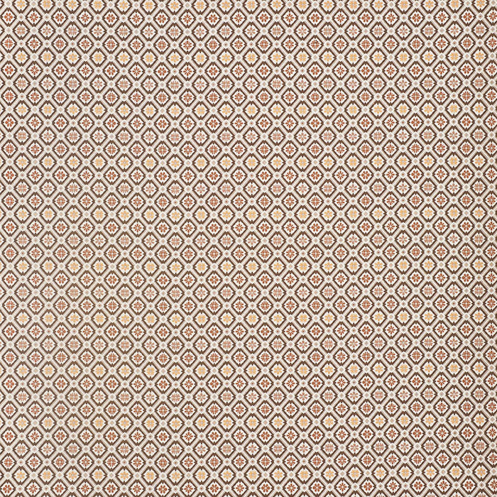 Schumacher Savonnerie Tapestry Brown Fabric Sample 62494